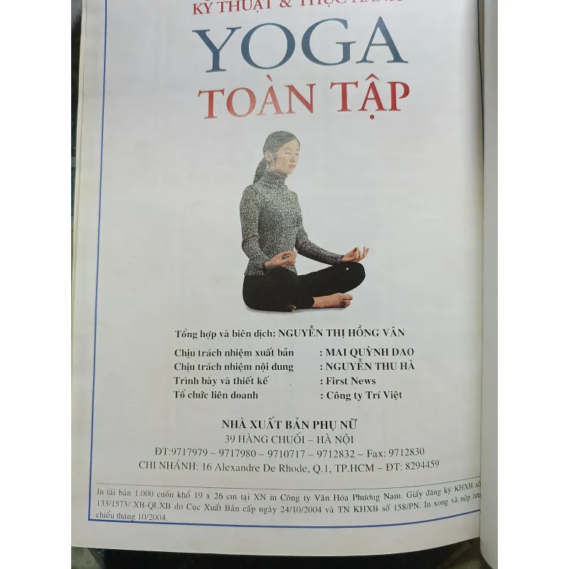 Kỹ thuật và thực hành Yoga toàn tập - B.K.S Iyengar 1005266