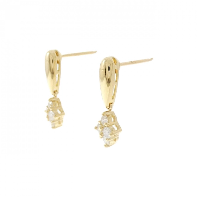 K18YG Bông tai kim cương 0.30CT - Hàng hiệu Chính hãng 875225