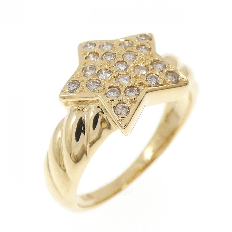 Nhẫn kim cương K18YG 0.22CT - Hàng hiệu Chính hãng 854597