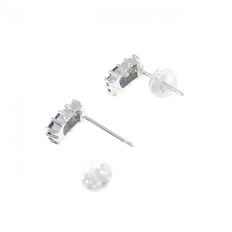 K14WG Hoa Sapphire Bông Tai - Hàng hiệu Chính hãng 868337