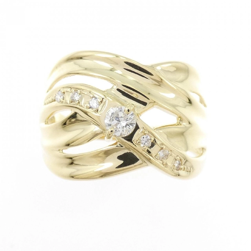 Nhẫn kim cương K18YG 0.20CT - Hàng hiệu Authentic 848965