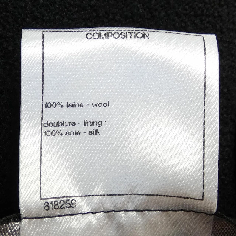 Áo khoác không cổ CHANEL P52637V37037 627764