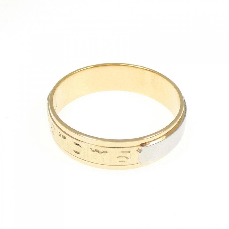 Nhẫn 750YG/PT900 Renoma - Hàng hiệu Chính hãng 837402