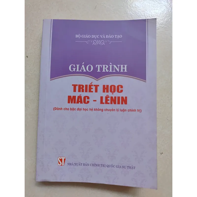 Sách Giáo Trình Triết Học Mác - Lênin dành cho đại học 976725