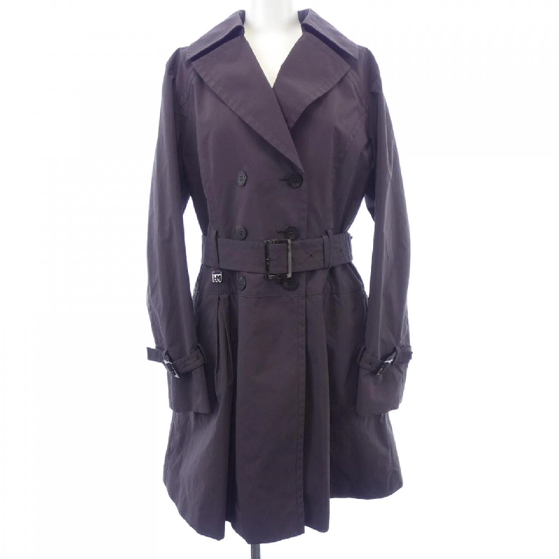 【Mã giảm giá】Áo khoác trench HANAE MORI DEUX 641995