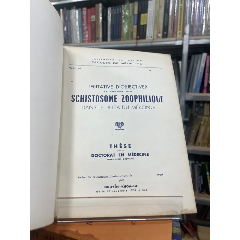 SCHISTOSOME ZOOPHILIQUE- NGUYỄN KHOA LAI 590866