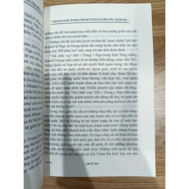 Quan hệ giữa các nước lớn và đối sách của Việt Nam  790732