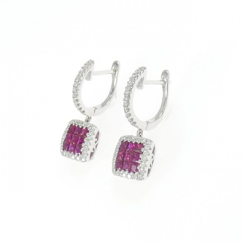 Bông tai Ruby 750WG 0.62CT - Hàng hiệu Chính hãng 870393