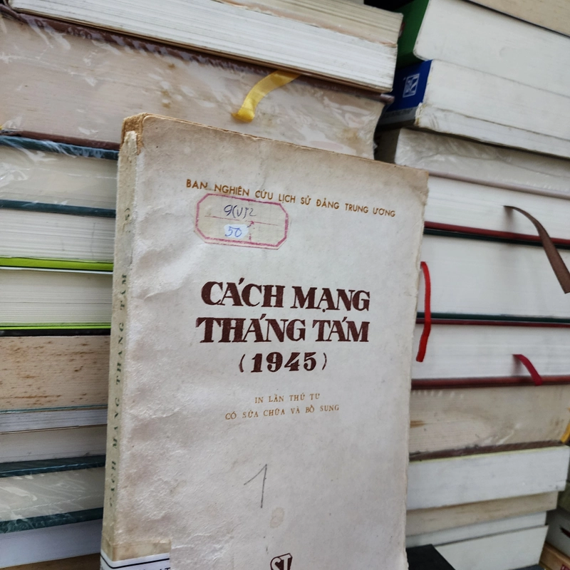 Cách mạng tháng tám 1945 | ban nghiên cứu lịch sử đảng trung ương 523271