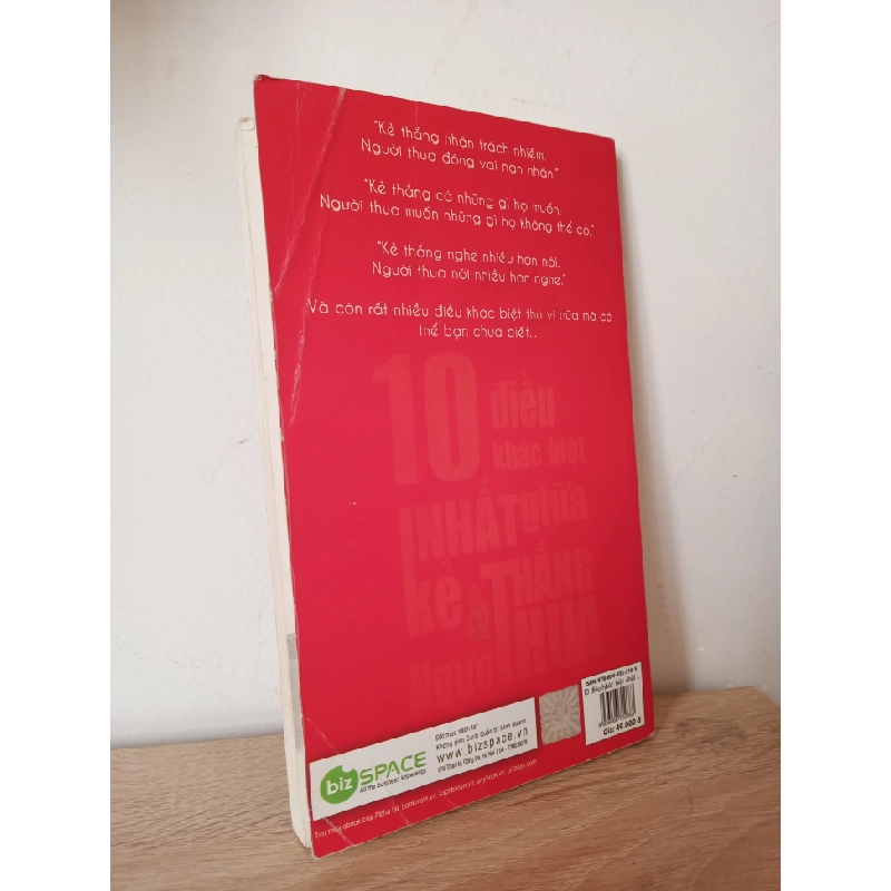 [Phiên Chợ Sách Cũ] 10 Điều Khác Biệt Nhất Giữa Kẻ Thắng & Người Thua - Keith Cameron Smith 2012 356109