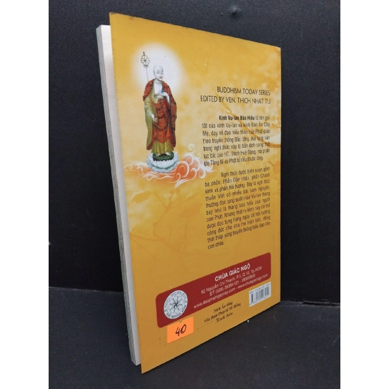 Kinh vu lan báo hiếu mới 90% bẩn bìa, sách màu 2017 HCM2110 HT.Thích Huệ Đăng TÂM LINH - TÔN GIÁO - THIỀN 917622