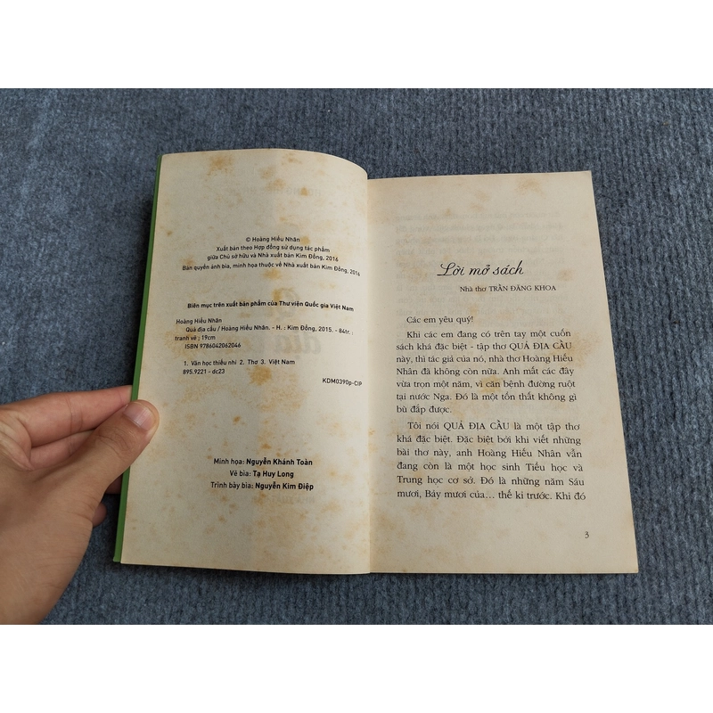 QUẢ ĐỊA CẦU - HOÀNG HIẾU NHÂN 552835