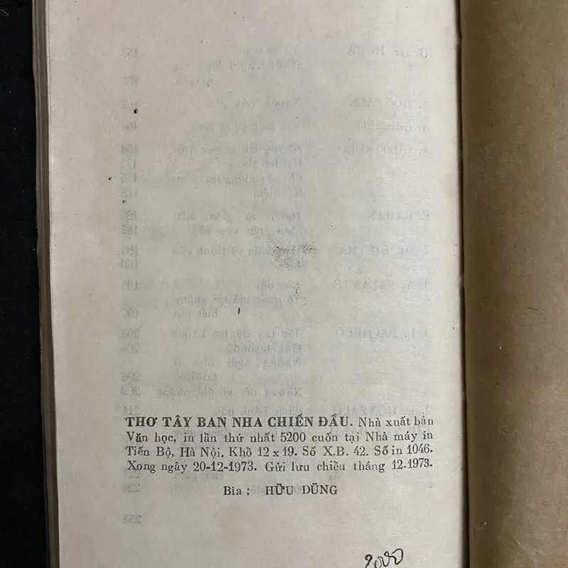 Thơ Tây Ban Nha chiến đấu. 1021956