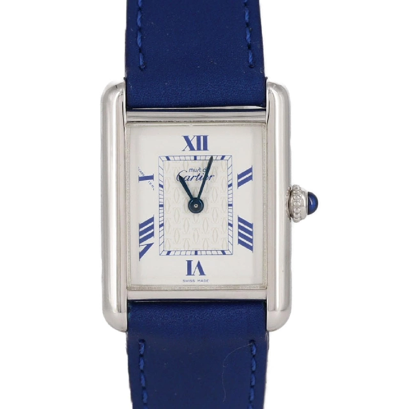 Cartier Must Tank SM W1014054 Bạc Quartz - Hàng hiệu Chính hãng 876554
