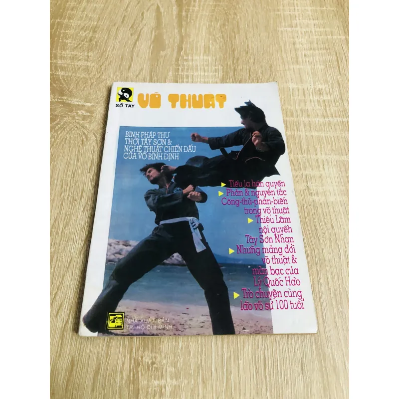 SỔ TAY VÕ THUẬT - BINH PHÁP THƯ THỜI TÂY SƠN & NGHỆ THUẬT CHIẾN ĐẤU CỦA VÕ BÌNH ĐỊNH 544398