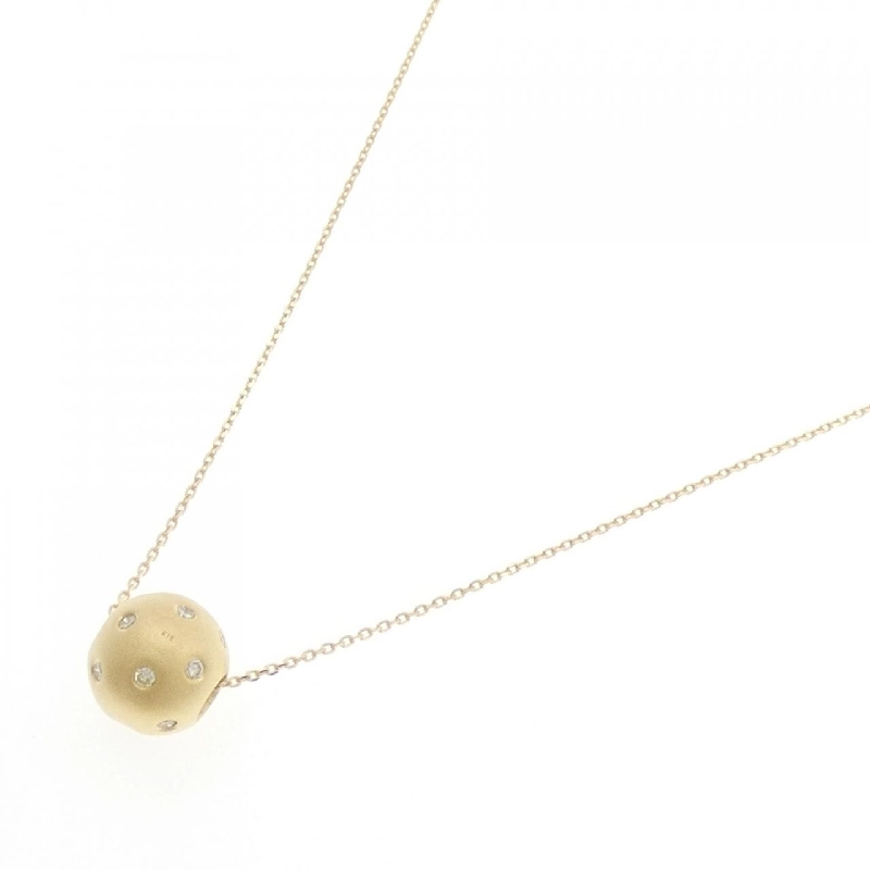 K18YG Dây chuyền kim cương - Hàng hiệu Authentic 858685