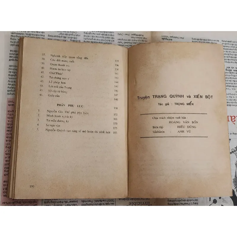 Truyện TRẠNG QUỲNH & XIỂN BỘT - tác giả Trọng Miễn 726046