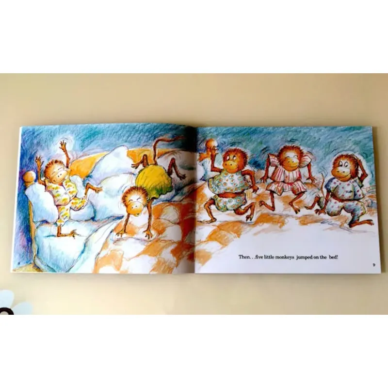 Bộ truyện Five little monkeys (9 cuốn) 564966