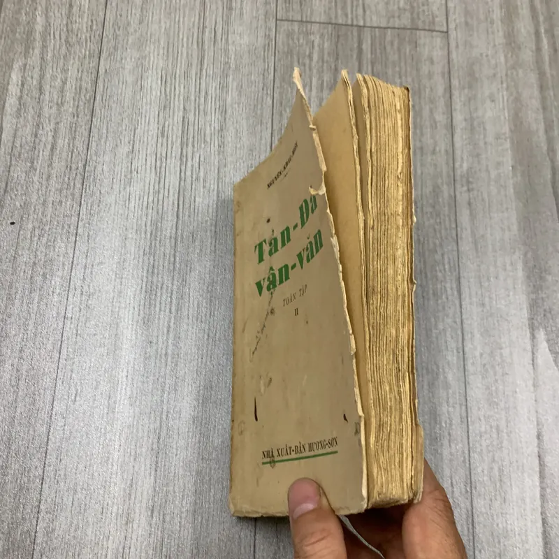 Tản đà vận văn toàn tập. Tập 2. 1952. 6a2 718600