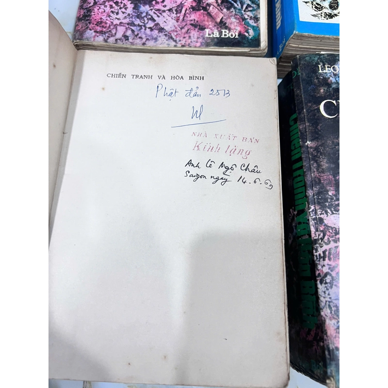 CHIẾN TRANH VÀ HÒA BÌNH ( BẢN ĐẶC BIỆT  CÓ CHỮ KÝ CỦA DỊCH GIẢ) - NGUYỄN HIẾN LÊ 531662