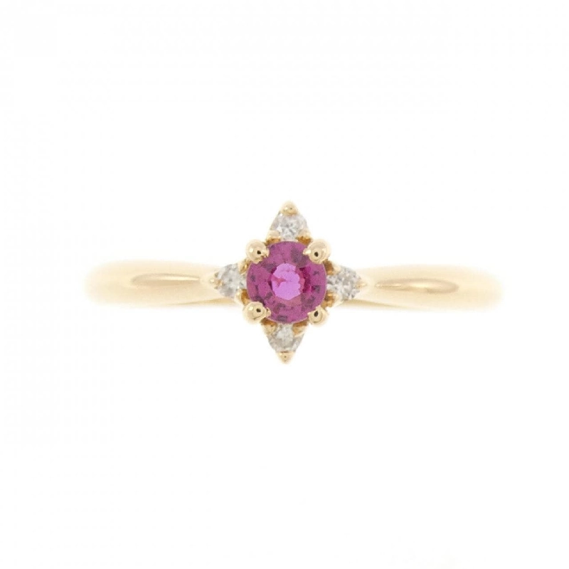 Nhẫn Ruby K18PG 669679