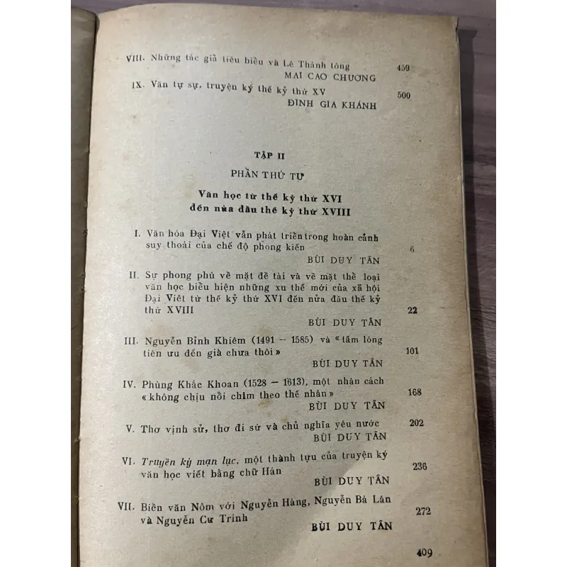 VĂN HỌC VIỆT NĂM THỂ KỶ THỨ X NỬA ĐẦU THỂ KỶ x - XVIII 748008