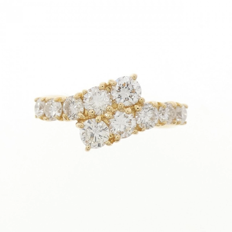 Nhẫn kim cương K18YG 1.05CT 668685