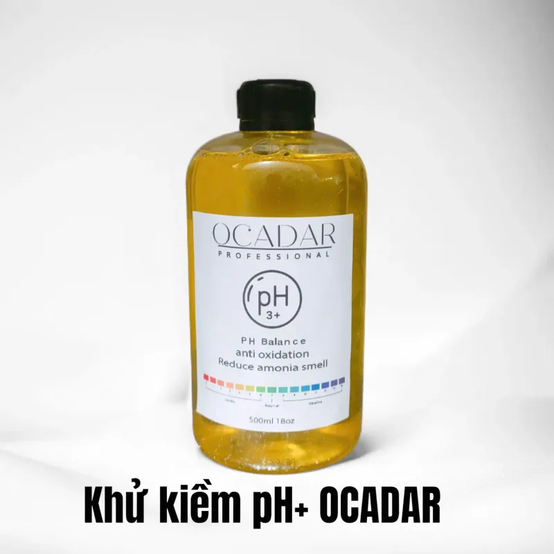 Khử kiềm tóc, giảm nồng độ pH 3+, khử mùi giúp mềm mượt tóc 762065