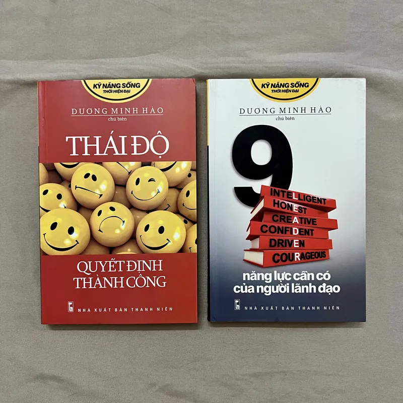 COMBO DƯƠNG MINH HẠO: THÁI ĐỘ QUYẾT ĐỊNH THÀNH CÔNG + 9 NĂNG LỰC CẦN CÓ CỦA NGƯỜI LÃNH ĐẠO 596096