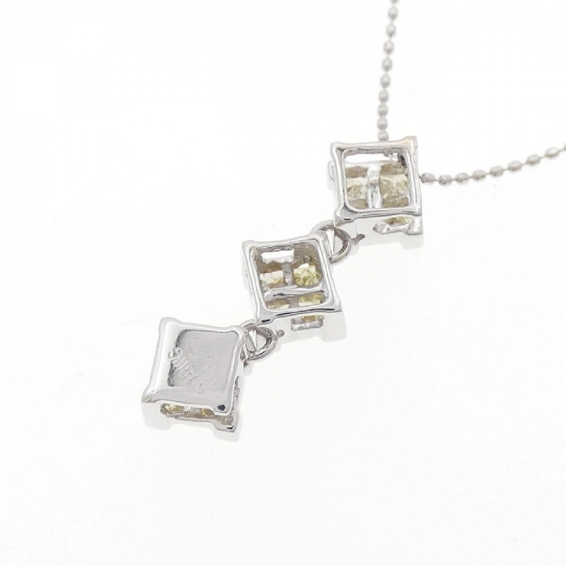 K18WG Dây chuyền kim cương 0.50CT - Hàng hiệu Authentic 863685