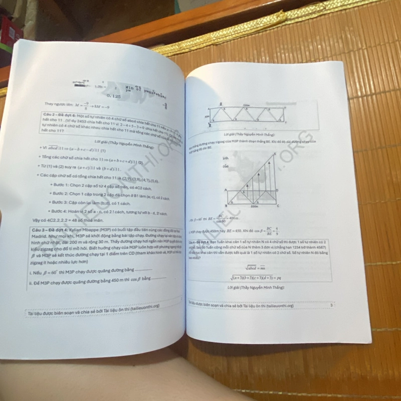 Các bài toán số học tuyển chọn từ các để tuyển sinh môn toán 447141
