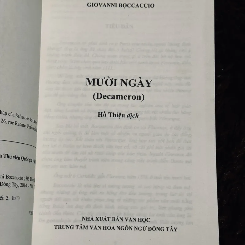 Mười ngày - G. Boccaccio 740311