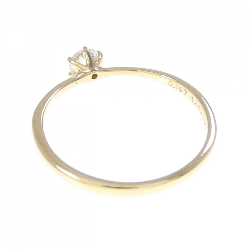 Nhẫn kim cương K18YG 0.197CT - Hàng hiệu Chính hãng 849687