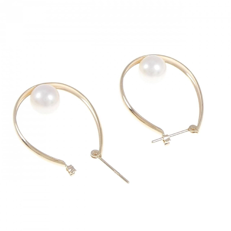 K10YG Bông tai ngọc trai nước ngọt 6.9mm - Hàng hiệu Chính hãng 877120