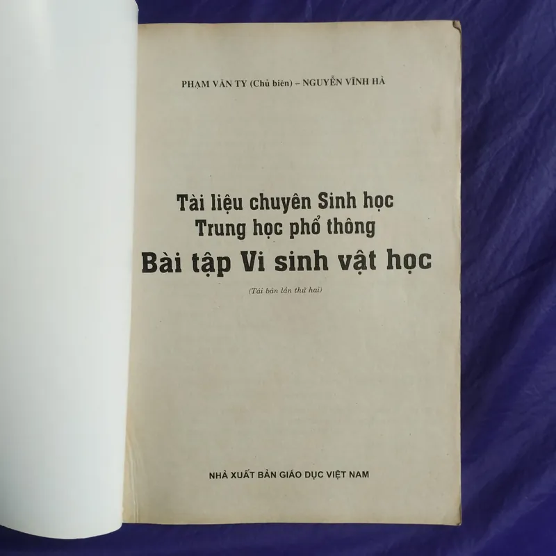Tài liệu chuyên sinh học Bài tập vi sinh vật học 609340