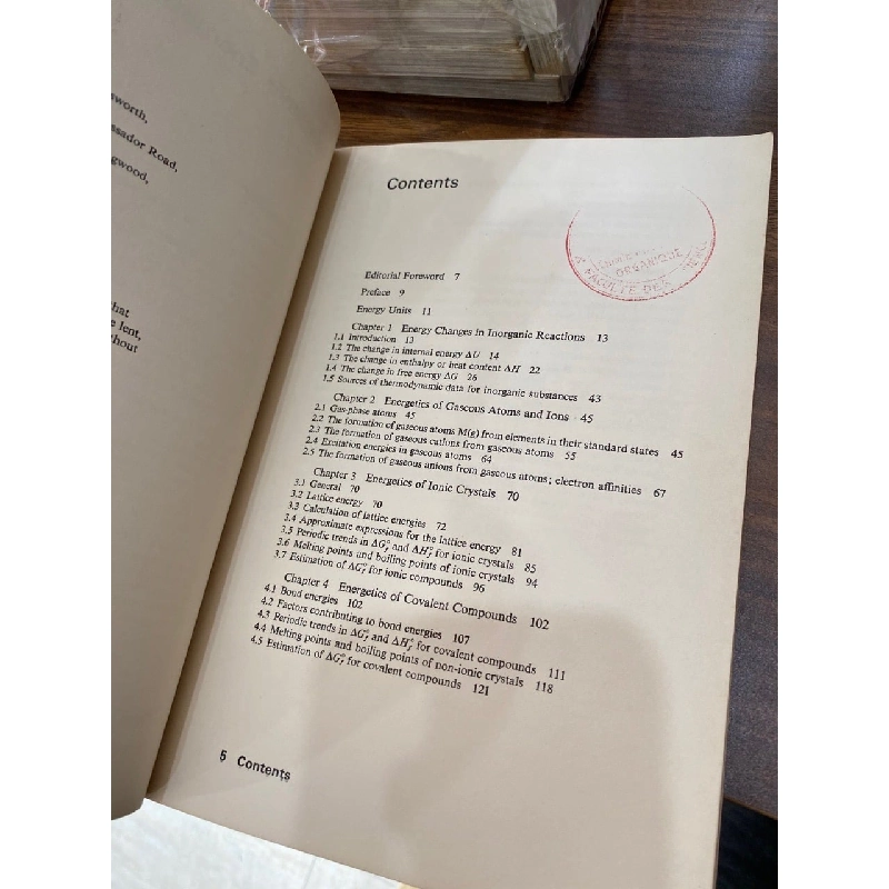 Inorganic Energetics - W. E. Dasent 309063