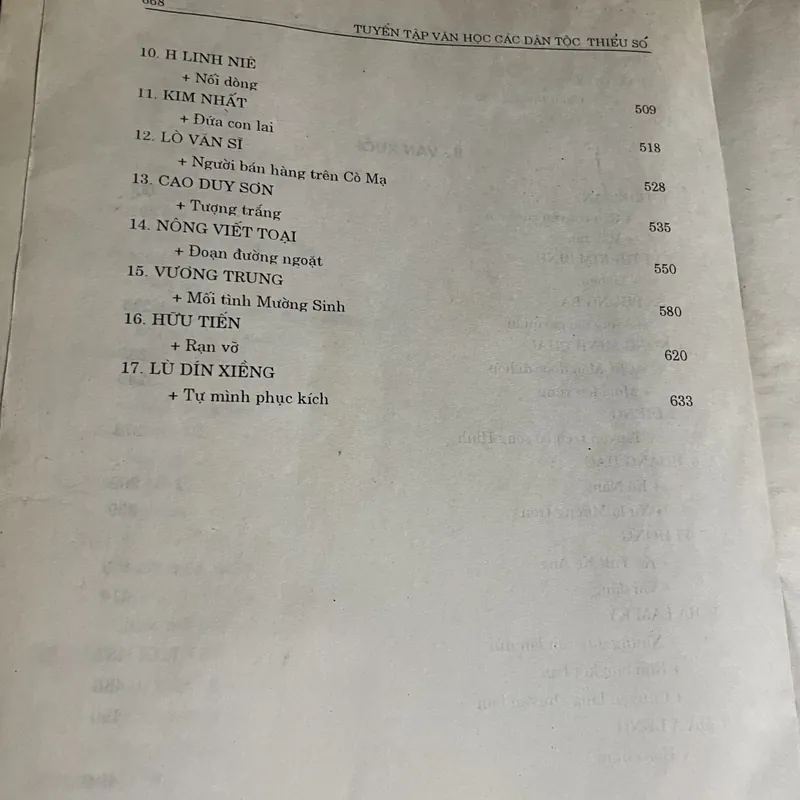 VĂN HỌC VIỆT NAM SAU CÁCH MẠNG THÁNG TÁM - TUYẾN TẬP VĂN HỌC các DÂN TỘC THIỂU SỐ- 707913