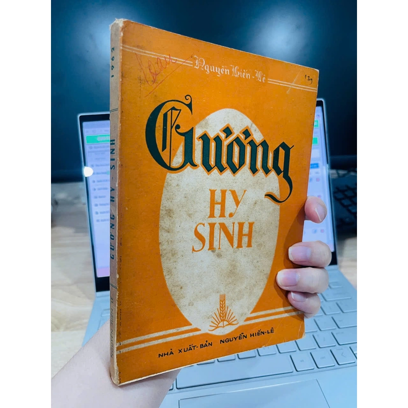 GƯƠNG HY SINH(BẢN ĐẶC BIỆT CÓ CHỮ KÝ TÁC GIẢ) - NGUYỄN HIẾN LÊ 531514