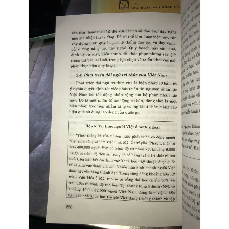 Khai thác và phát triển tài nguyên nhân lực Việt Nam 756088