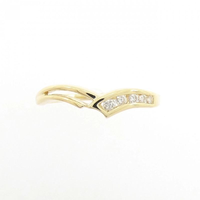 Nhẫn kim cương K18YG - Hàng hiệu Authentic 849039