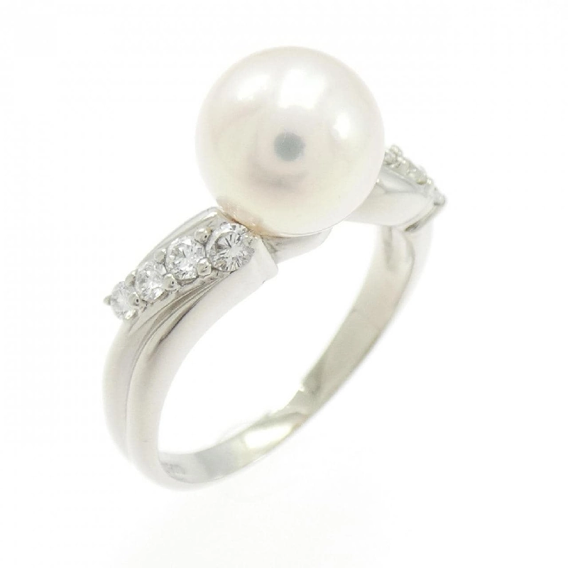 Nhẫn ngọc trai Akoya PT900 8.5mm - Hàng hiệu Chính hãng 847798