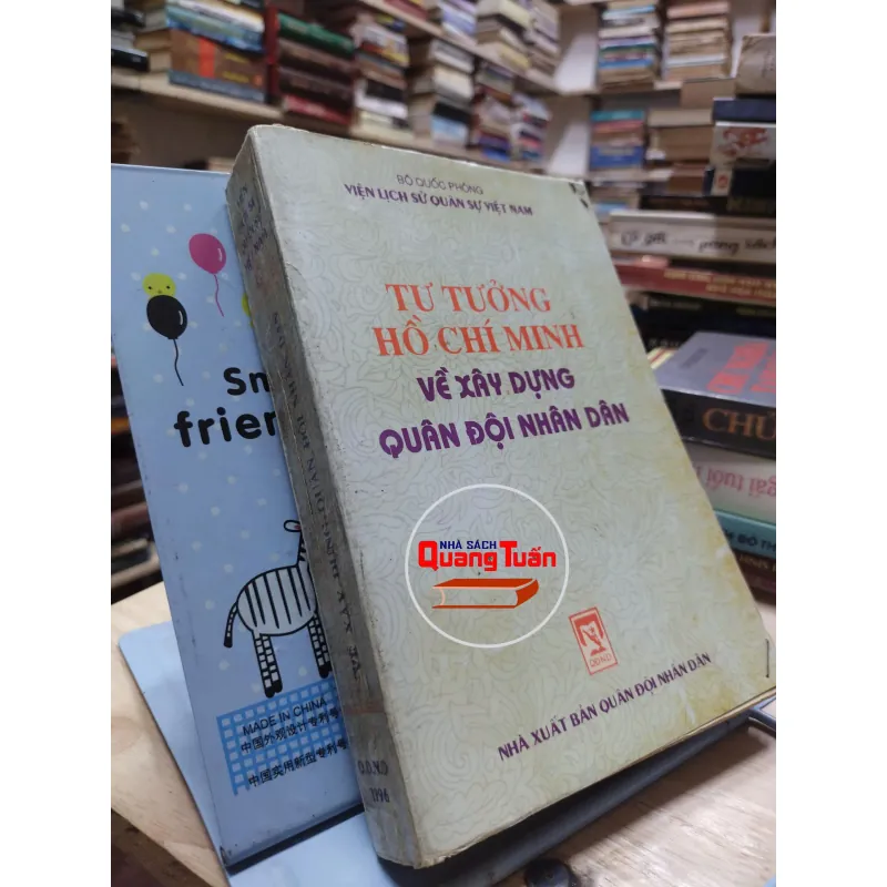 sách: Tư tưởng Hồ Chí Minh về xây dựng QĐND -  Viện lịch sử quân sự Việt Nam (A1) 567035