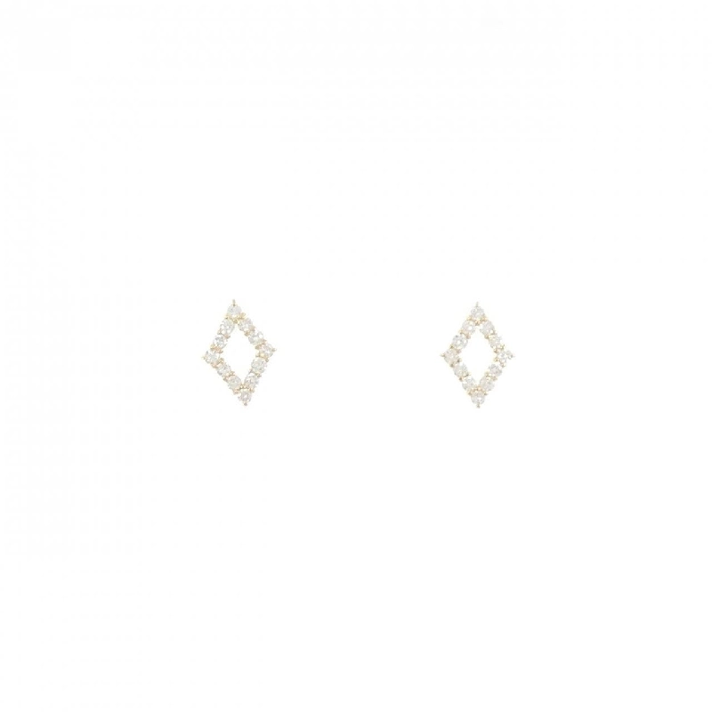 K18YG Bông tai kim cương 0.20CT - Hàng hiệu Chính hãng 868781