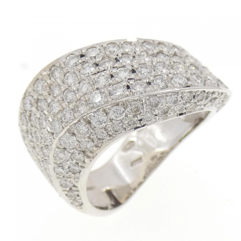 Nhẫn kim cương Pavé K18WG 2.50CT - Hàng hiệu Chính hãng 852553