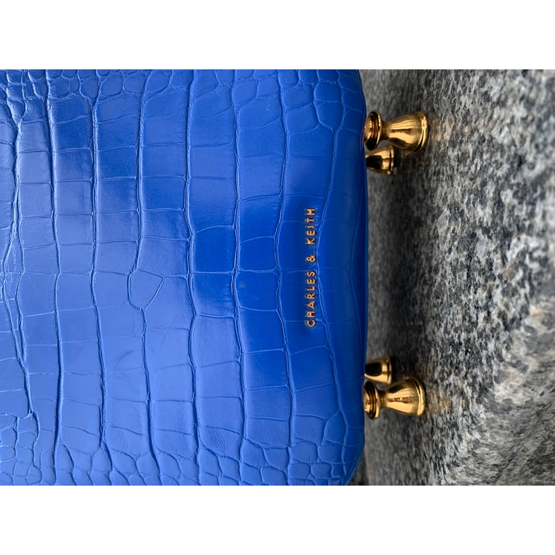 Túi Charles & Keith Croc - Embossed Tote Bag 493082
