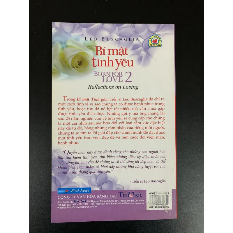 (Sách cũ) Bí mật tình yêu 2 - Born for Love 2 - Leo Buscaglia 958485