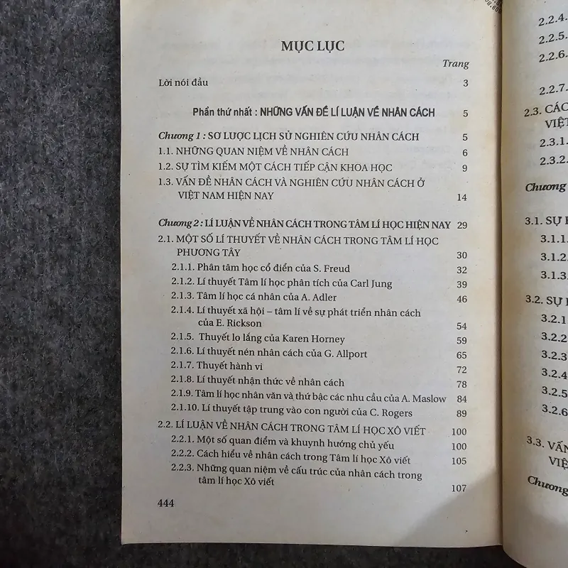 Vấn đề nhân cách trong tâm lí học ngày nay 1045316
