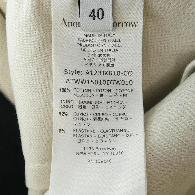 【Mã giảm giá】ANOTHERTOMORROW Áo khoác 635436