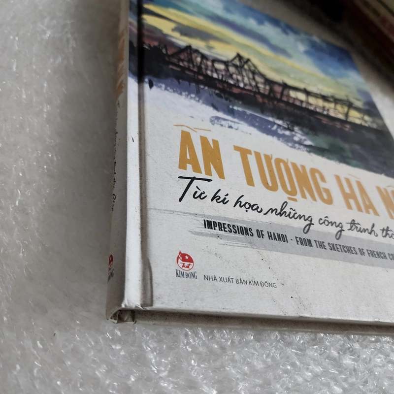 Ấn tượng Hà Nội từ những ký họa công trình thời Pháp | bìa cứng in màu  466464