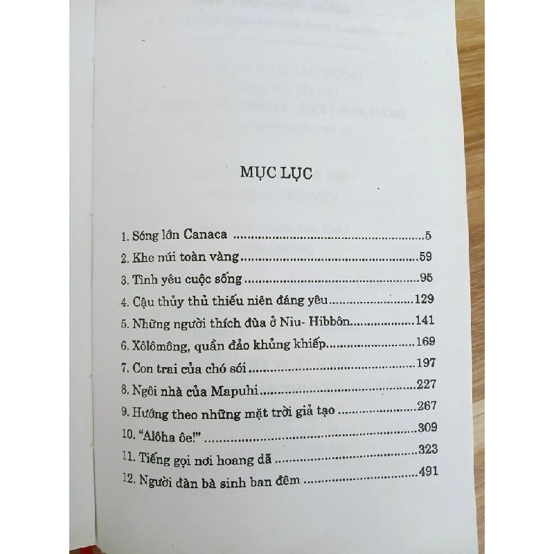 Tình Yêu Cuộc Sống – Jack London 550537